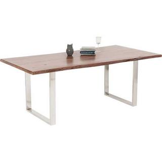 KARE Design Table Harmony Noyer Chromé 160x80cm  