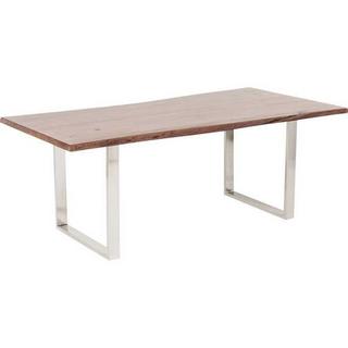 KARE Design Table Harmony Noyer Chromé 160x80cm  