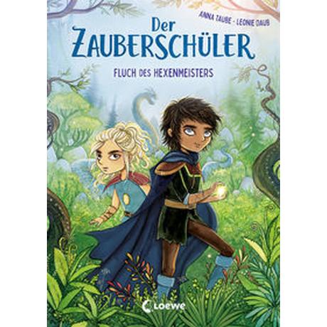 Der Zauberschüler (Band 1) - Fluch des Hexenmeisters Taube, Anna; Loewe Erstlesebücher (Hrsg.); Daub, Leonie (Illustrationen) Gebundene Ausgabe 