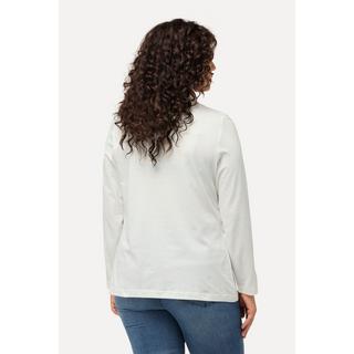 Ulla Popken  Shirt, Rollkragen, Slim, Langarm 