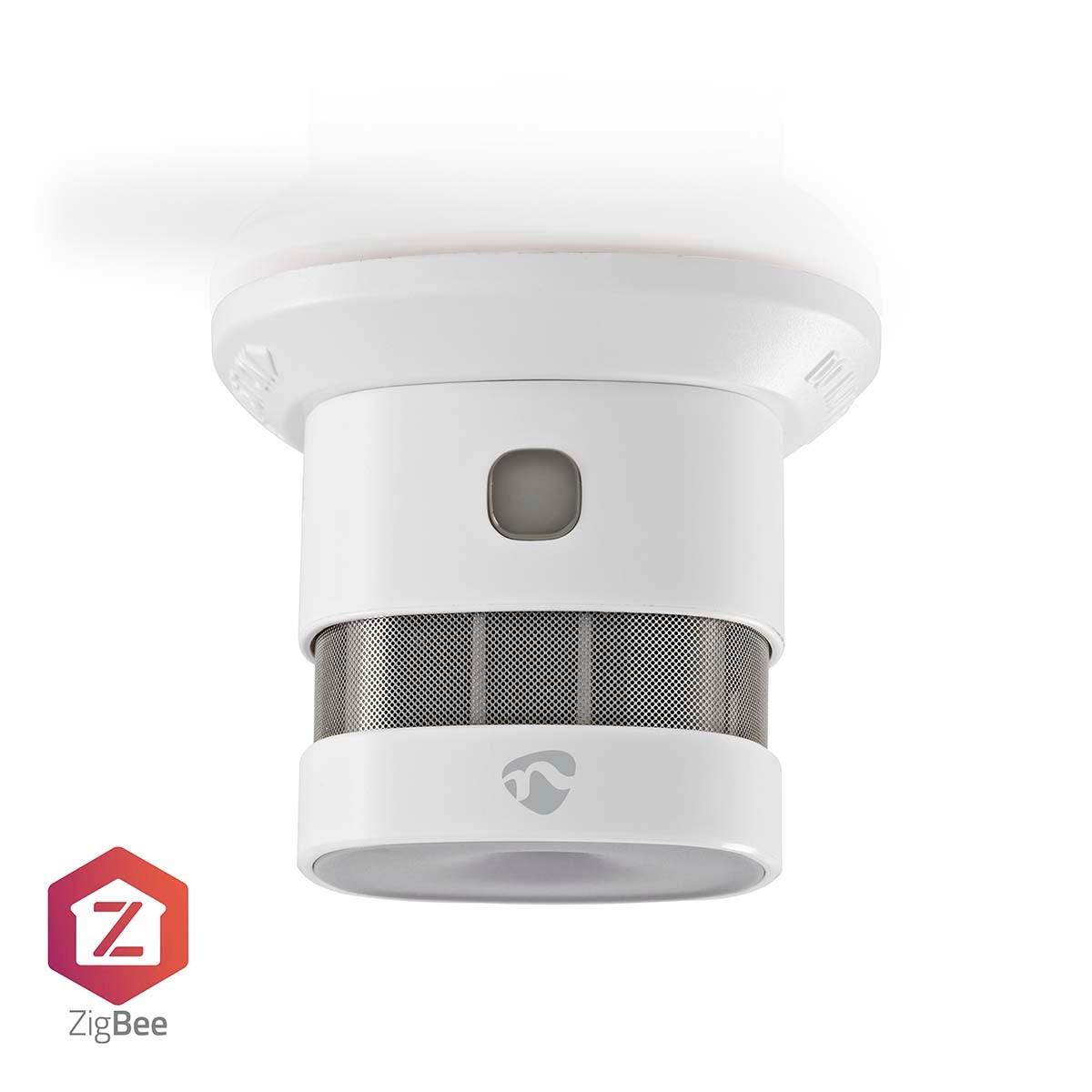 Image of Smartlife Rauchmelder | Zigbee 3.0 | Batteriebetrieben | Sensorlebensdauer: 10 Jahre | En 14604 | 85 Db | Weiß | 1 Stk. Unisex 50X50MM