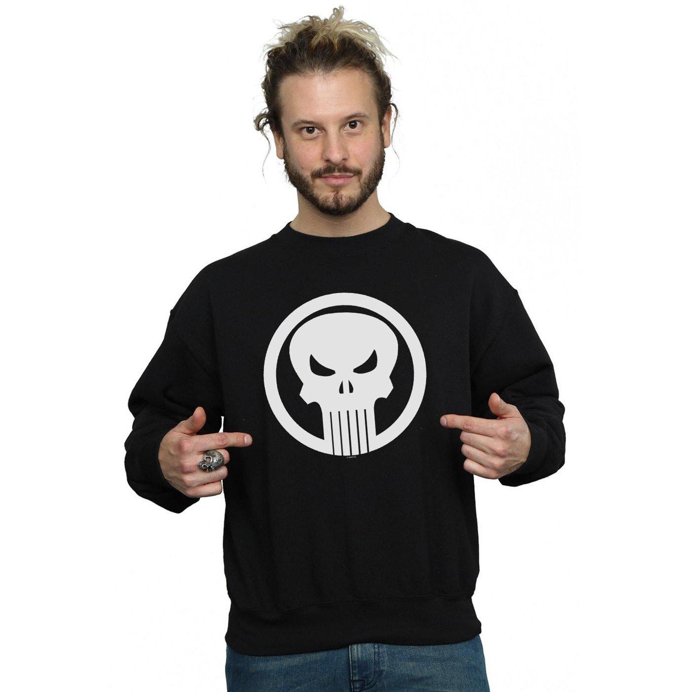 MARVEL  The Punisher Skull Circle Sweatshirt 