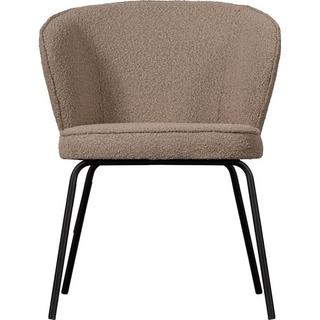 mutoni Chaise de salle à manger Admit Bouclé beige  