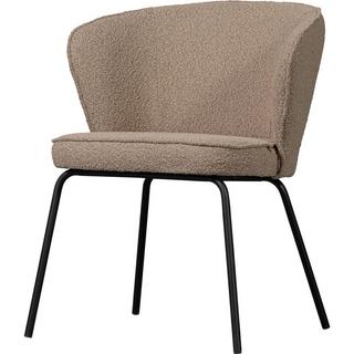 mutoni Chaise de salle à manger Admit Bouclé beige  