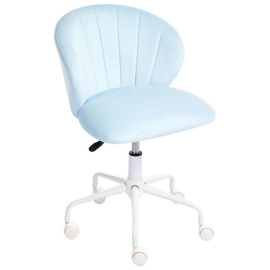 Chaise de bureau en Velours  CHEERFUL