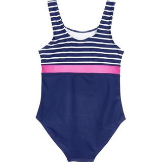 Playshoes  costume da bagno a 1 pezzo con protezione uv per bambine stripes 