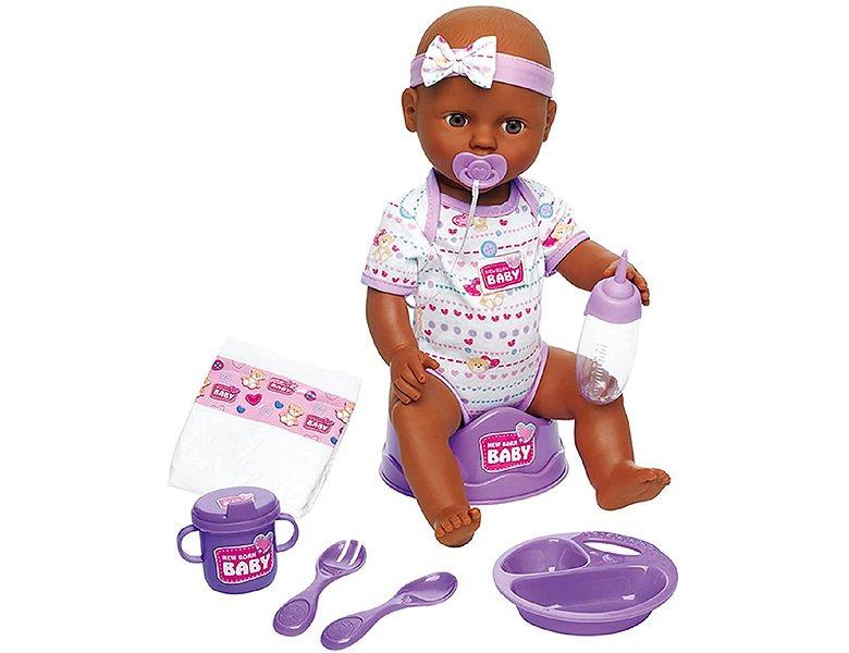 Image of New Born Baby Babypuppe Violette (43cm)