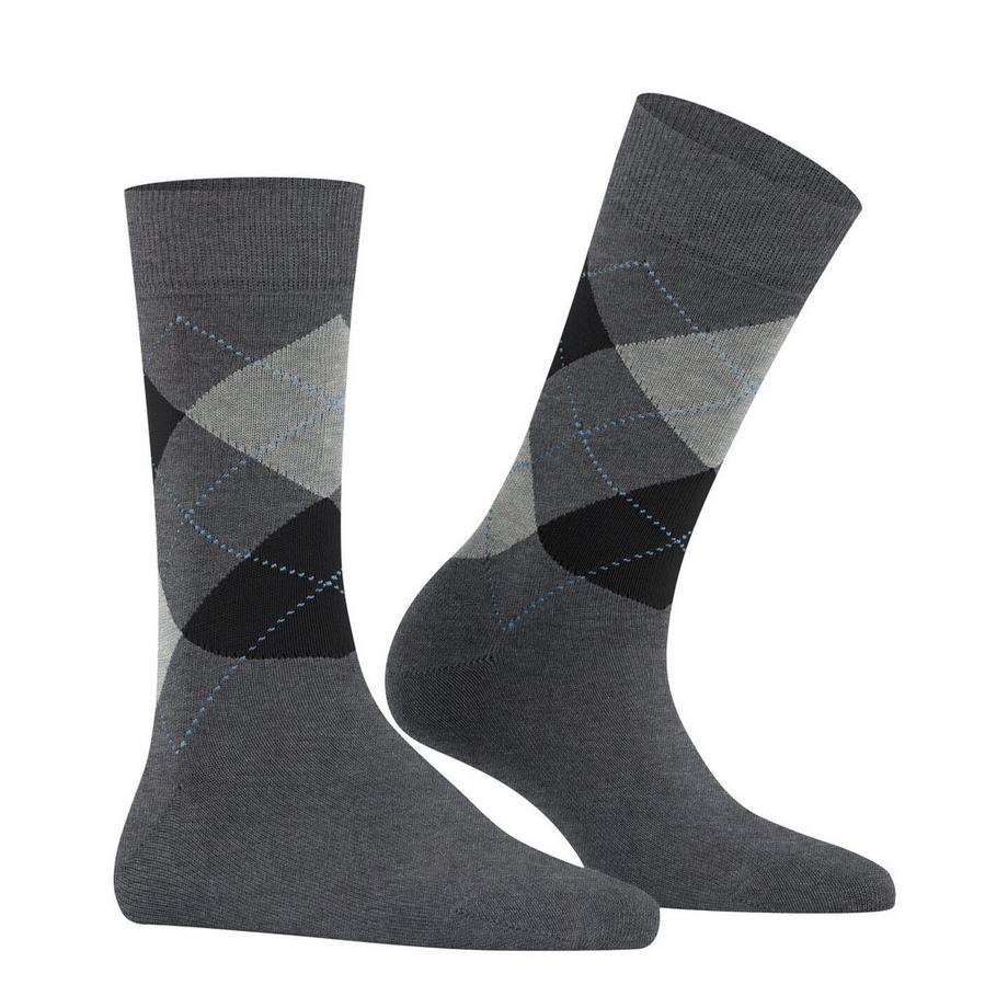 Burlington Queen Socken mit Argyle-Muster  