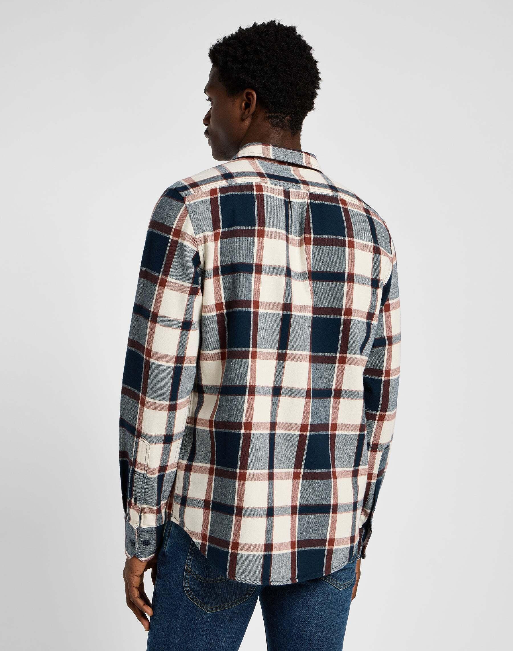 Lee Kariertes Langarmhemd  