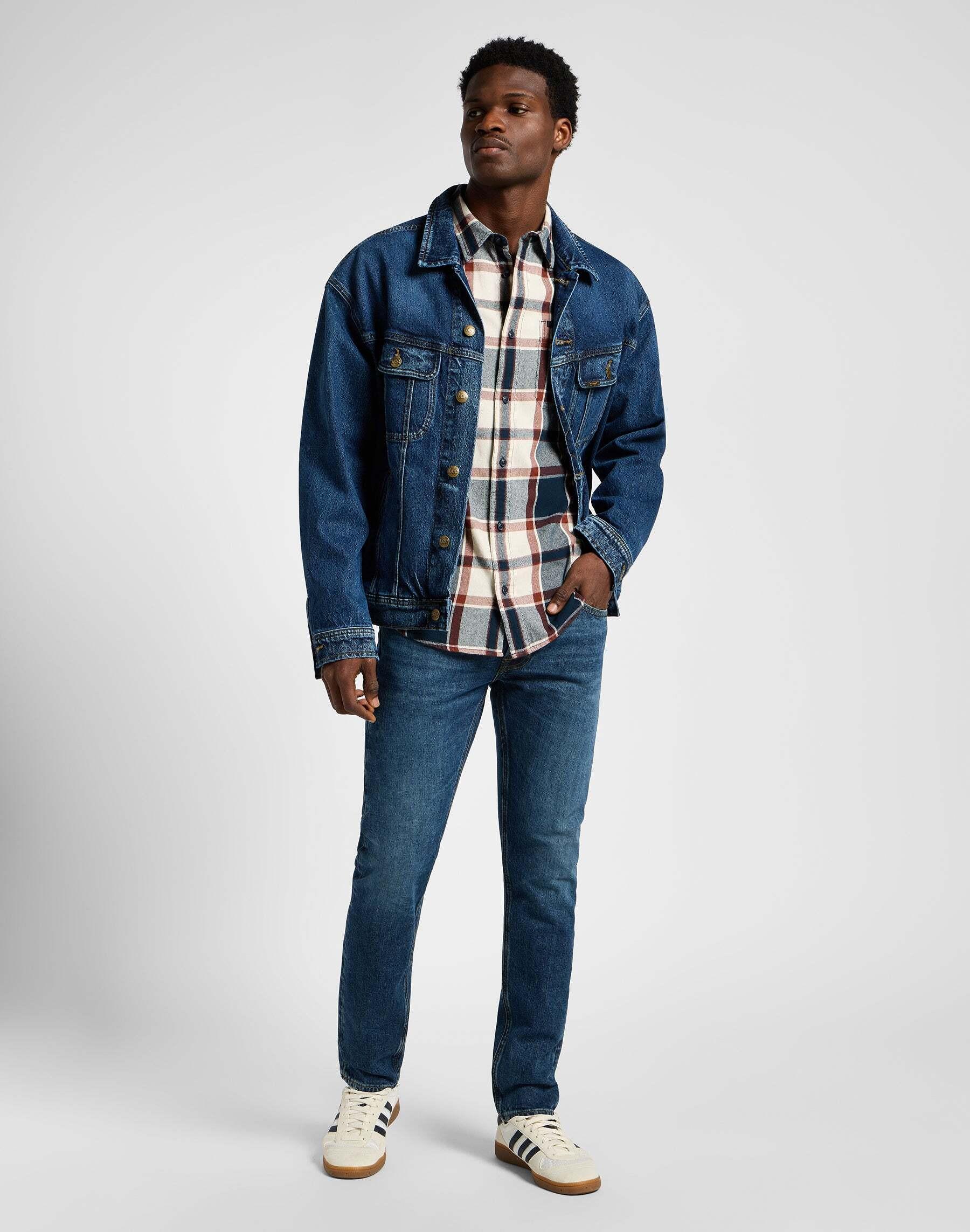 Lee Kariertes Langarmhemd  