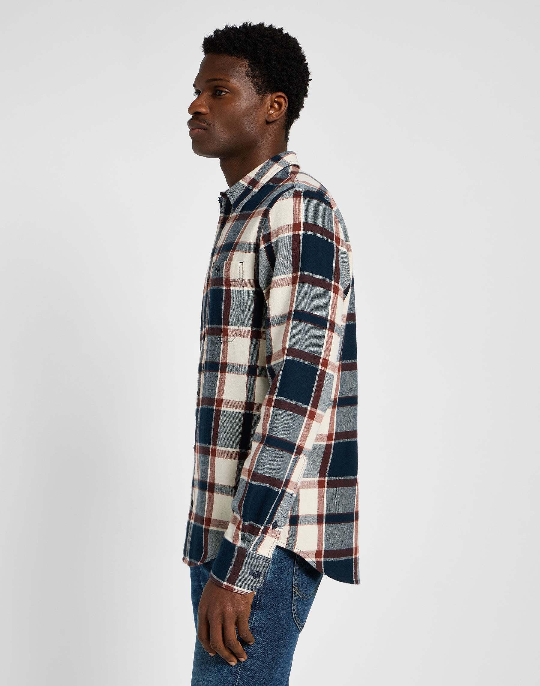 Lee Kariertes Langarmhemd  