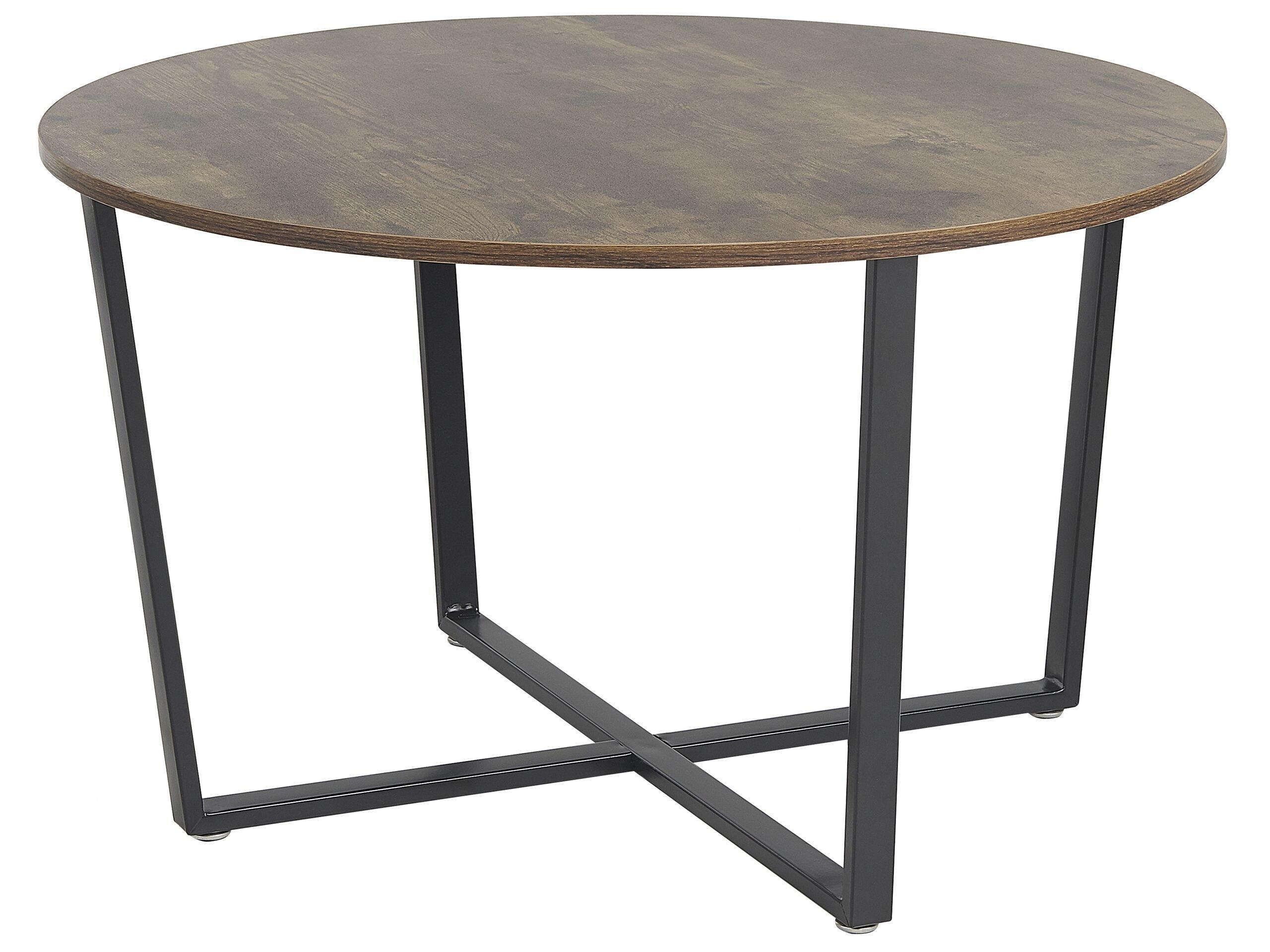 Beliani Table basse en MDF Industriel ORICK  