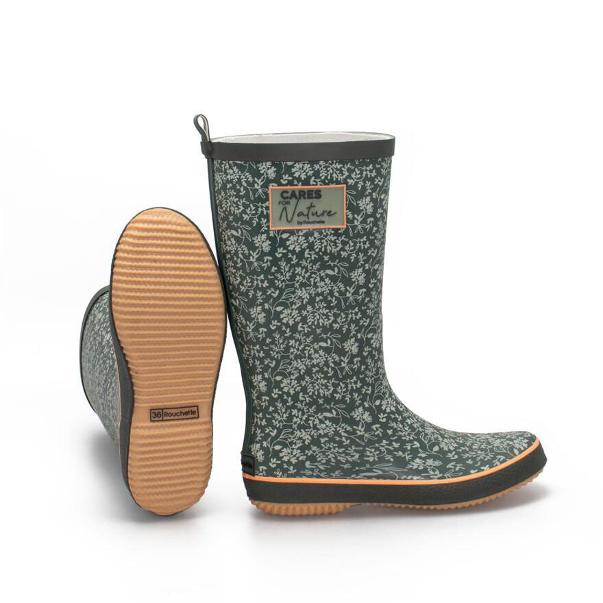 Rouchette  bottes de pluie cares for nature 