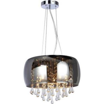 Lampe à suspension Kalla chrome 5xE14