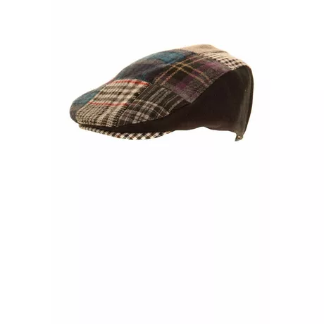Universal Textiles  Casquette plate à motif patchwork 
