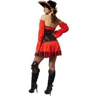 Tectake  Costume de fiancée pirate sexy pour femme 