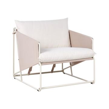 Chaise de jardin avec coussin en Acier Industriel PONTE