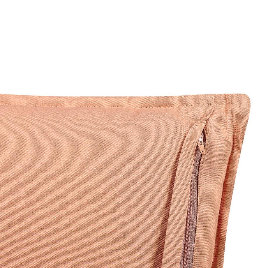 Beliani Cuscino decorativo en Velluto  RHODOCOMA  