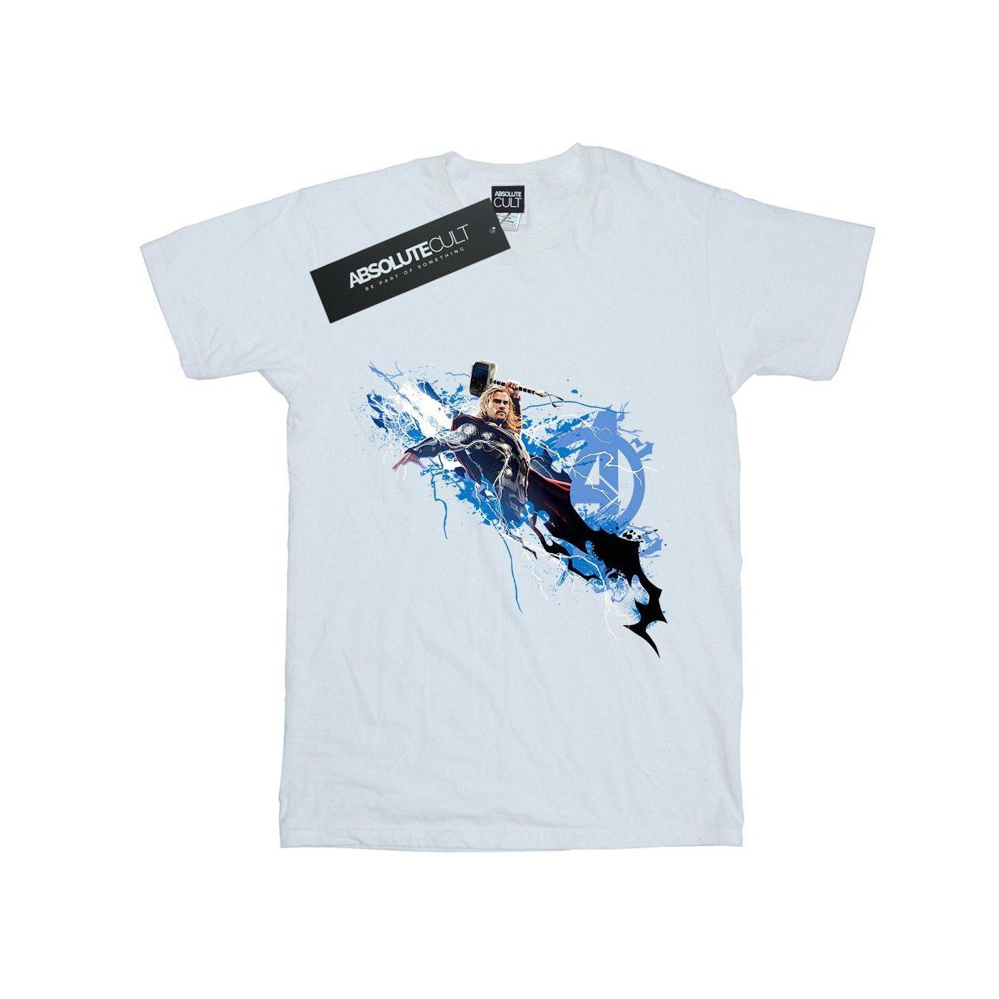 Image of Avengers Thor Splash Tshirt Jungen Weiss 128