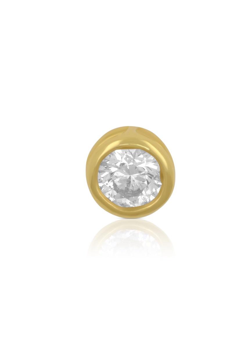 MUAU Schmuck  Anhänger Diamant 0.40ct. Gelbgold 750 