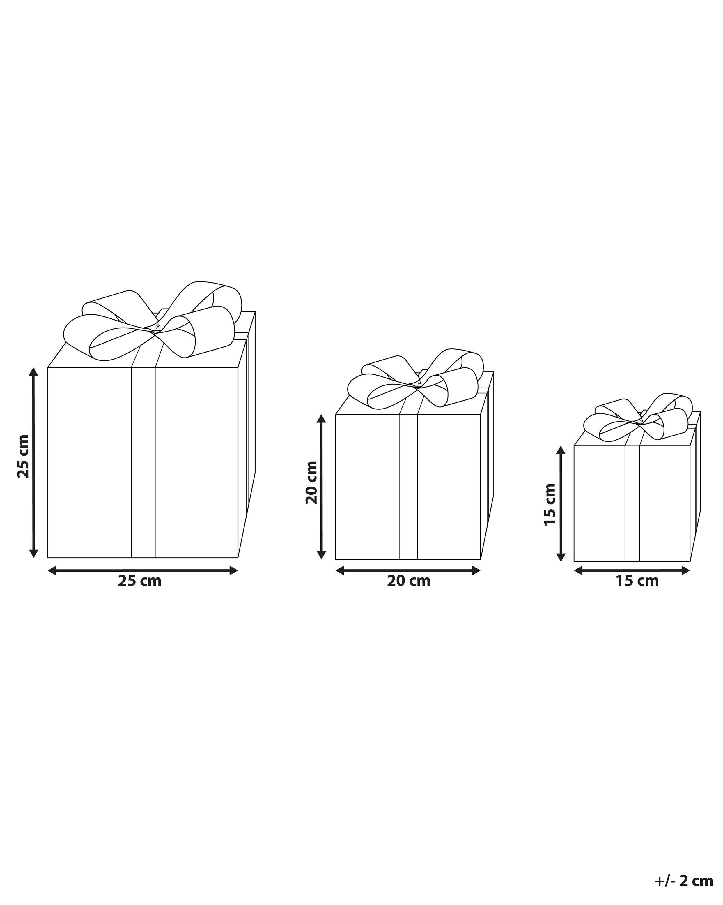 Beliani Décoration de Noël en Matière synthétique Moderne CAPELLA  