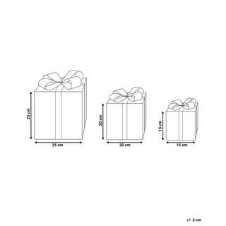 Beliani Décoration de Noël en Matière synthétique Moderne CAPELLA  