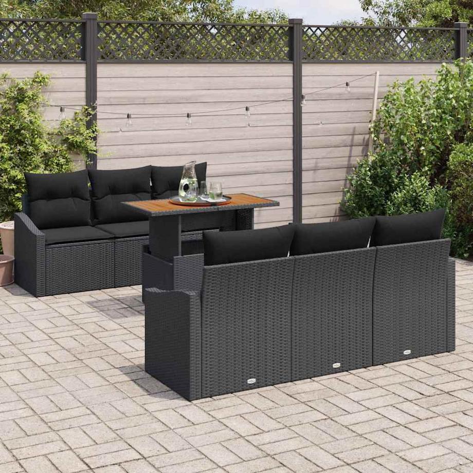 VidaXL Gartenmöbel set poly-rattan  