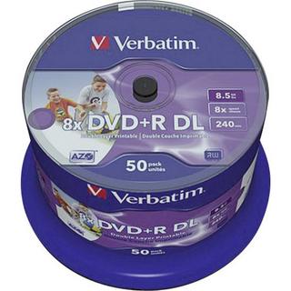 Verbatim  DVD+R DL 8.5 GB 8x 50er Spindel 