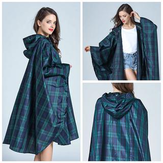 Alopini Poncho Antipioggia Traspirante Giacca Antipioggia Leggera  