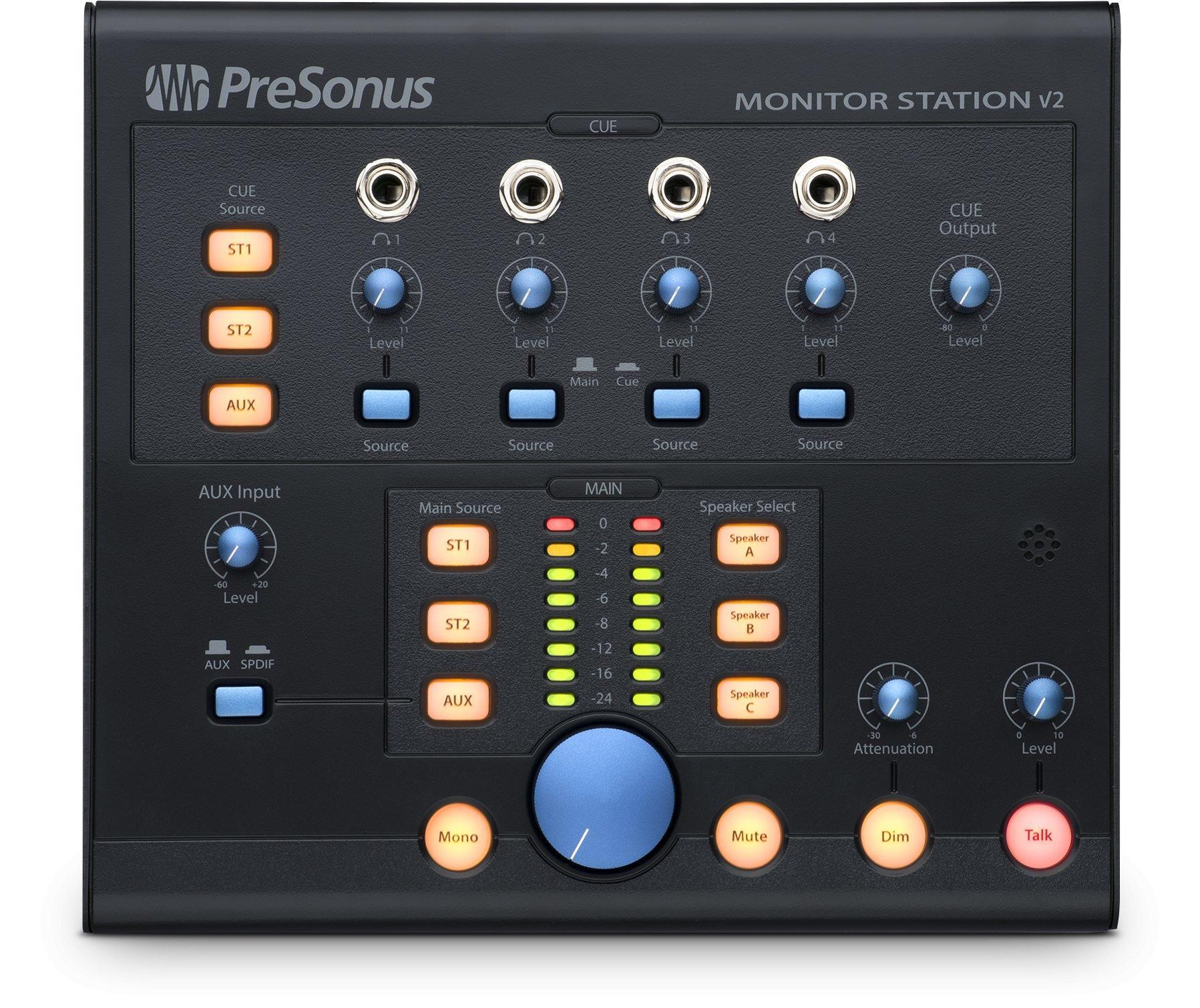 PreSonus  PreSonus Monitor Station V2 10 - 65000 Hz Nero 