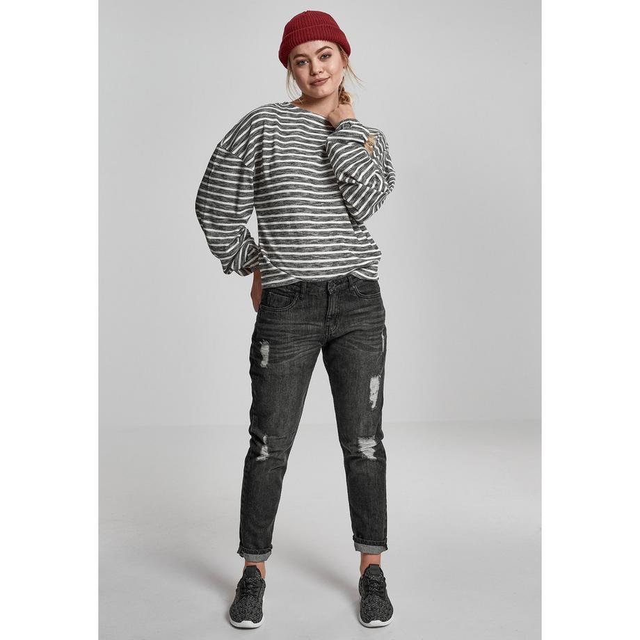 URBAN CLASSICS Pullover Oversize a Righe  