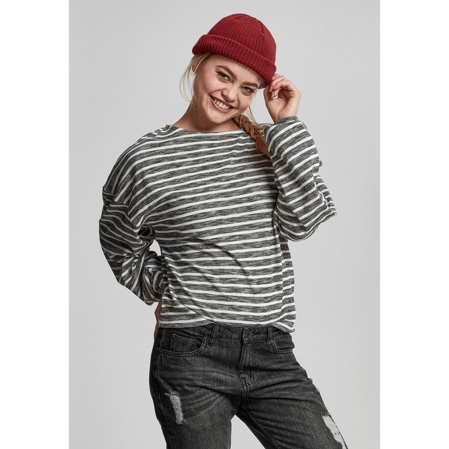 URBAN CLASSICS Pullover Oversize a Righe  