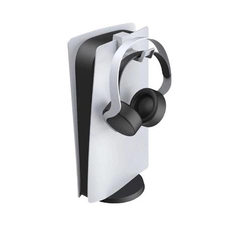 eStore  Crochet de rangement pour casque - PS5 - Blanc 