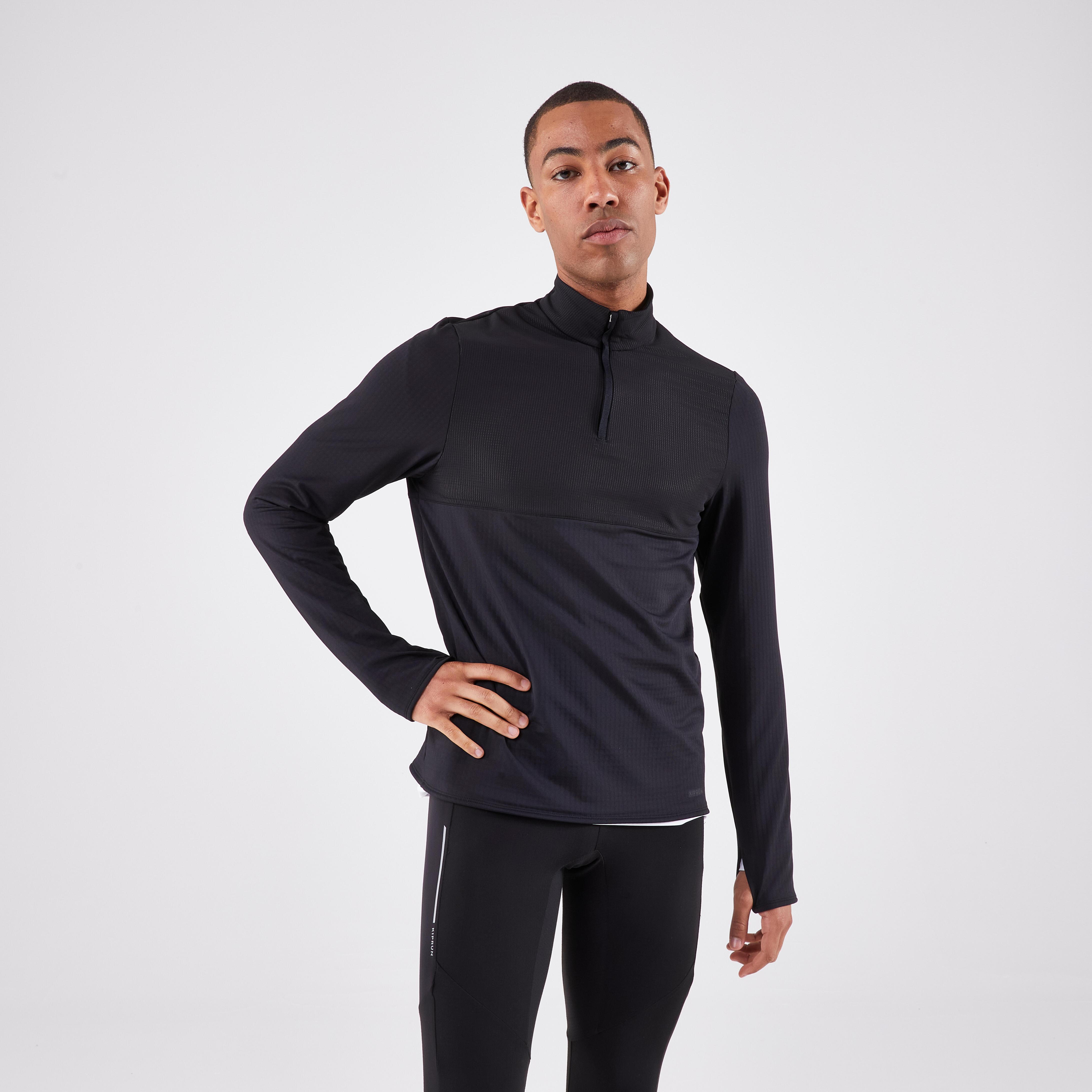 KIPRUN  T-shirt manches longues - RUN 500 WARM 