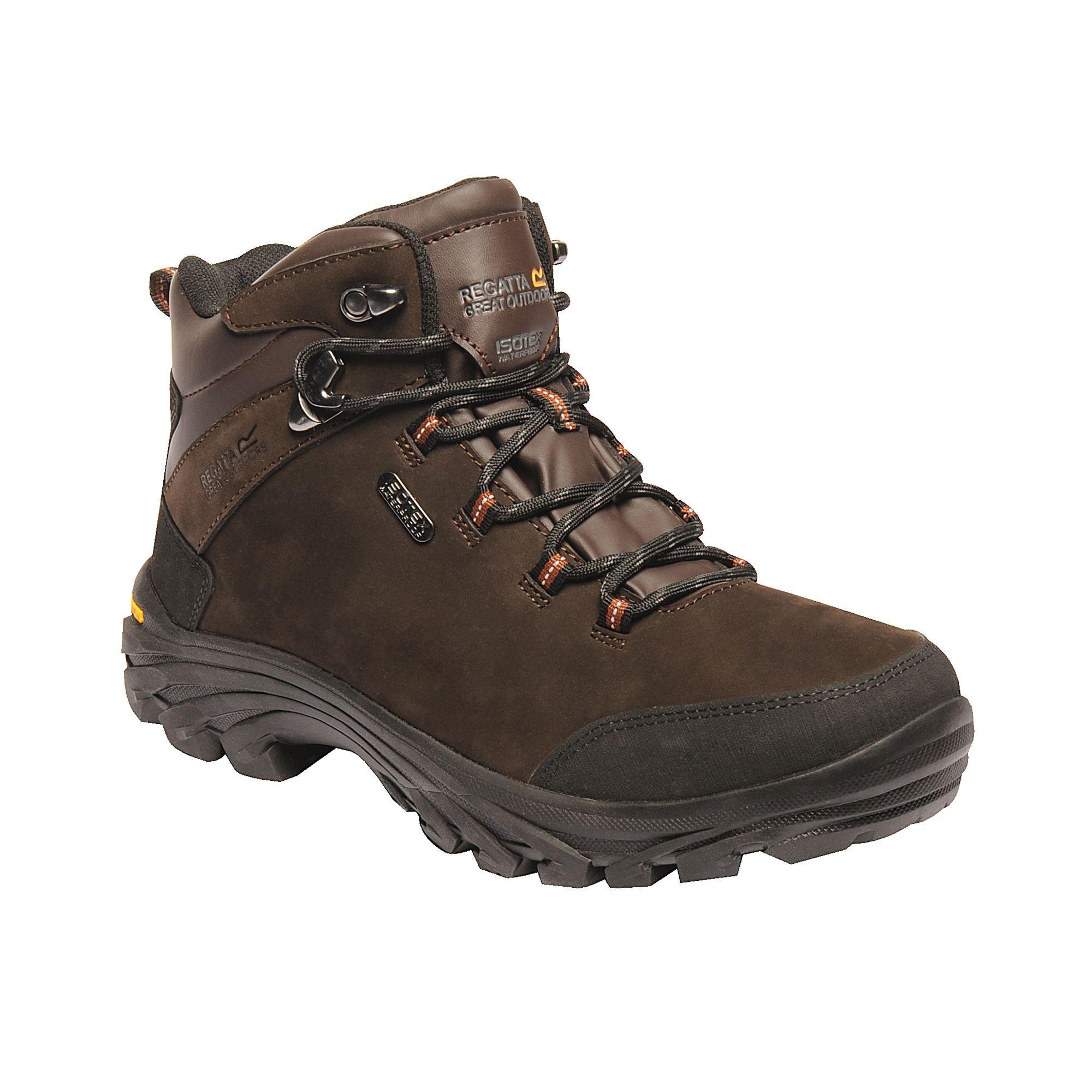 Image of Great Outdoors Lederwanderstiefel Burrell Herren Braun 43