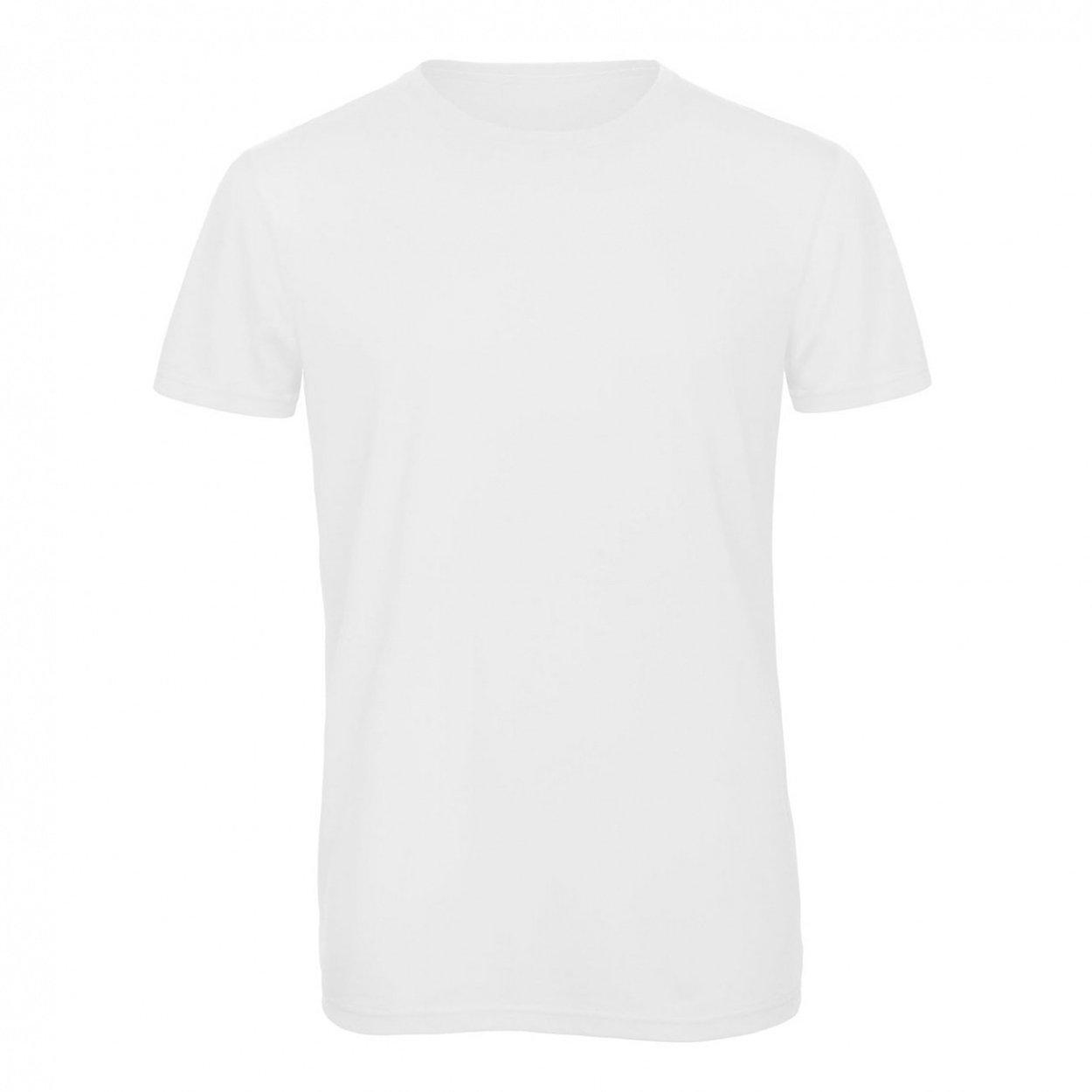 Image of B&c Triblend Sport Tshirt Herren Weiss L