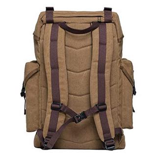 Only-bags.store Canvas Gross Vintage Jagd Wanderrucksack mit 15 Zoll Laptopfach  