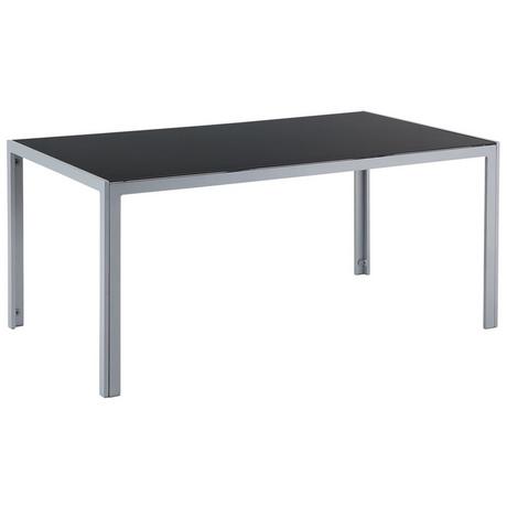 Beliani Table de jardin en Aluminium Industriel CATANIA  