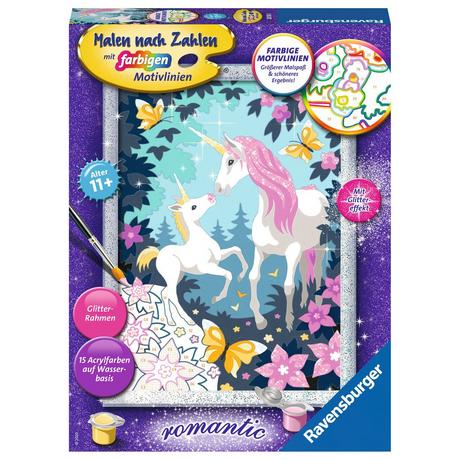 Ravensburger  Malen nach Zahlen Einhornmagie 