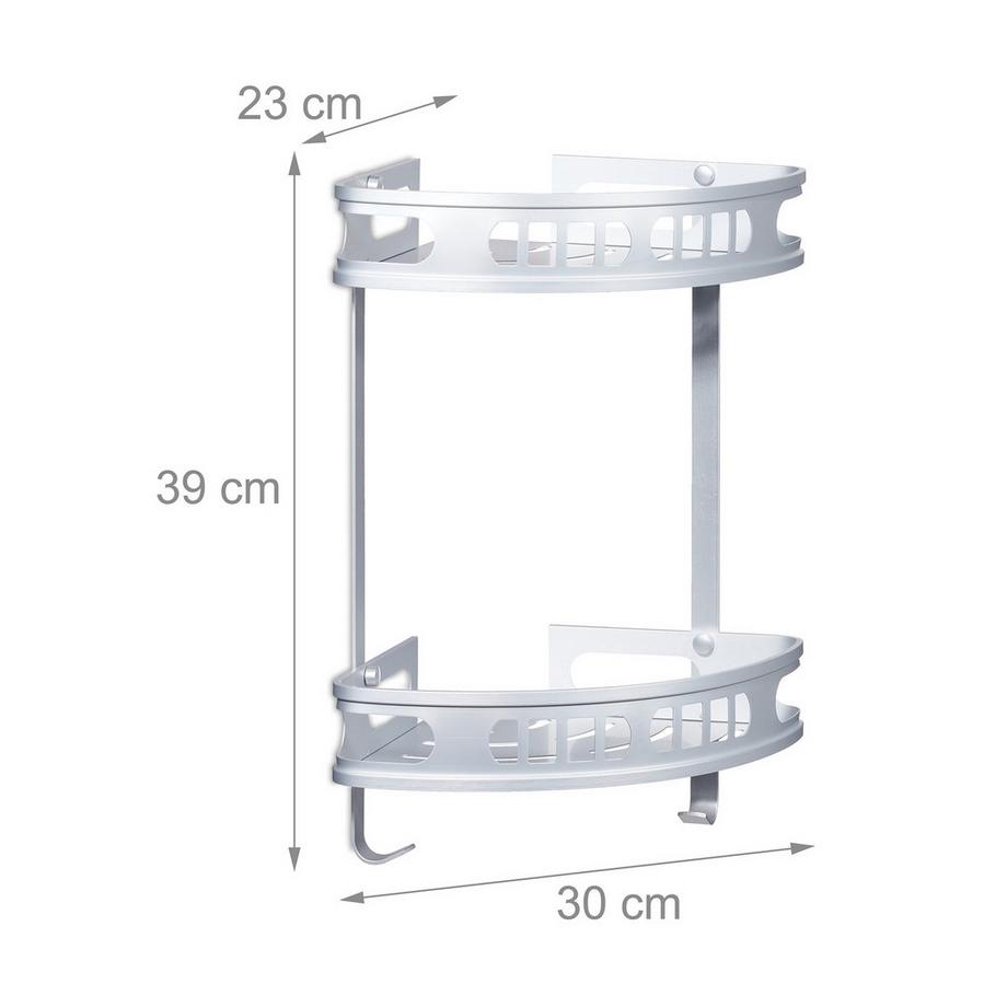 B2X Étagère d'angle pour douche  