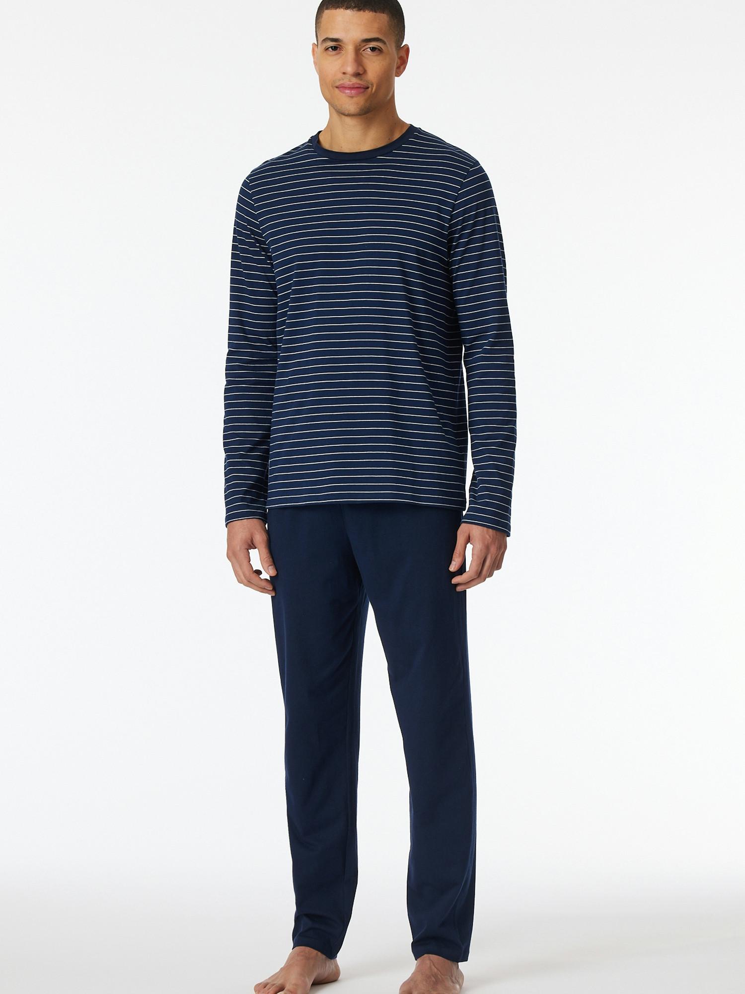 Schiesser Casual Essentials Pigiama a Righe  