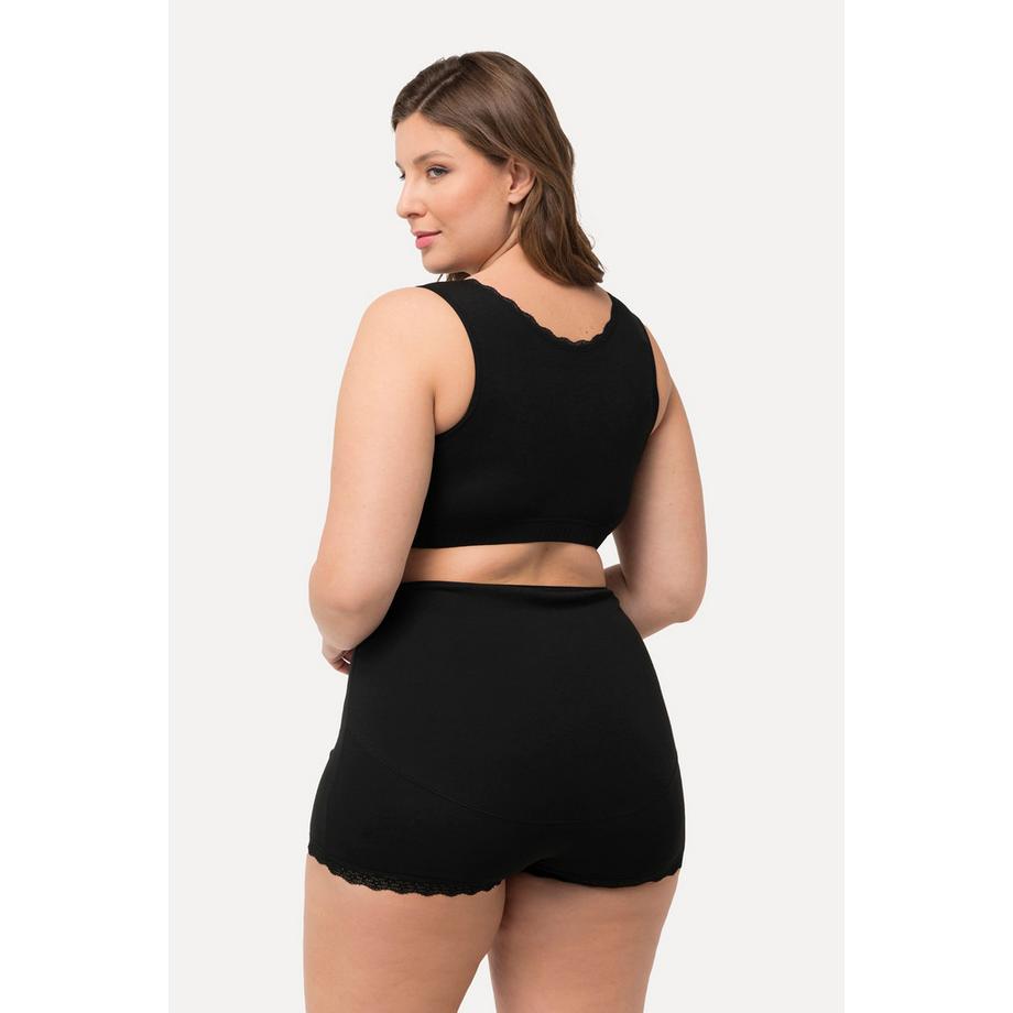 Ulla Popken Bellieva Brassière d'allaitement Coton bio Dentelle  