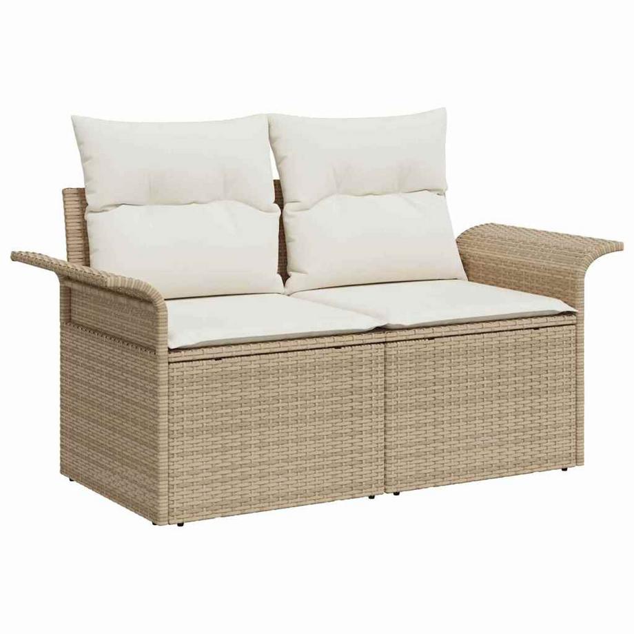 VidaXL Set Divano da Giardino Polyrattan  
