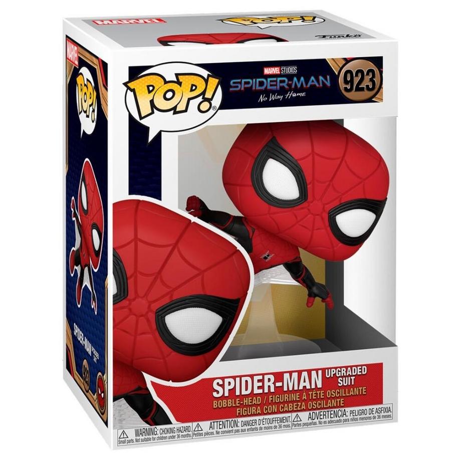 Funko  Figura POP Marvel Spiderman No Way Home Spiderman Tuta potenziata 