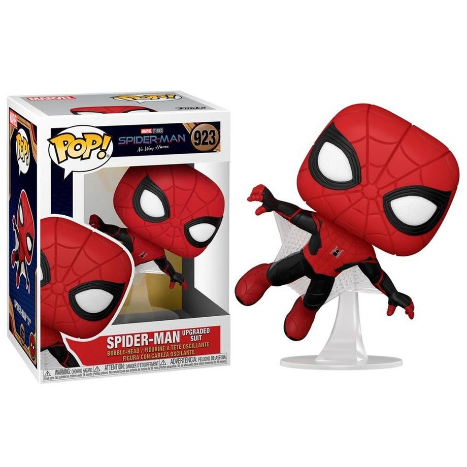 Funko  Figura POP Marvel Spiderman No Way Home Spiderman Tuta potenziata 