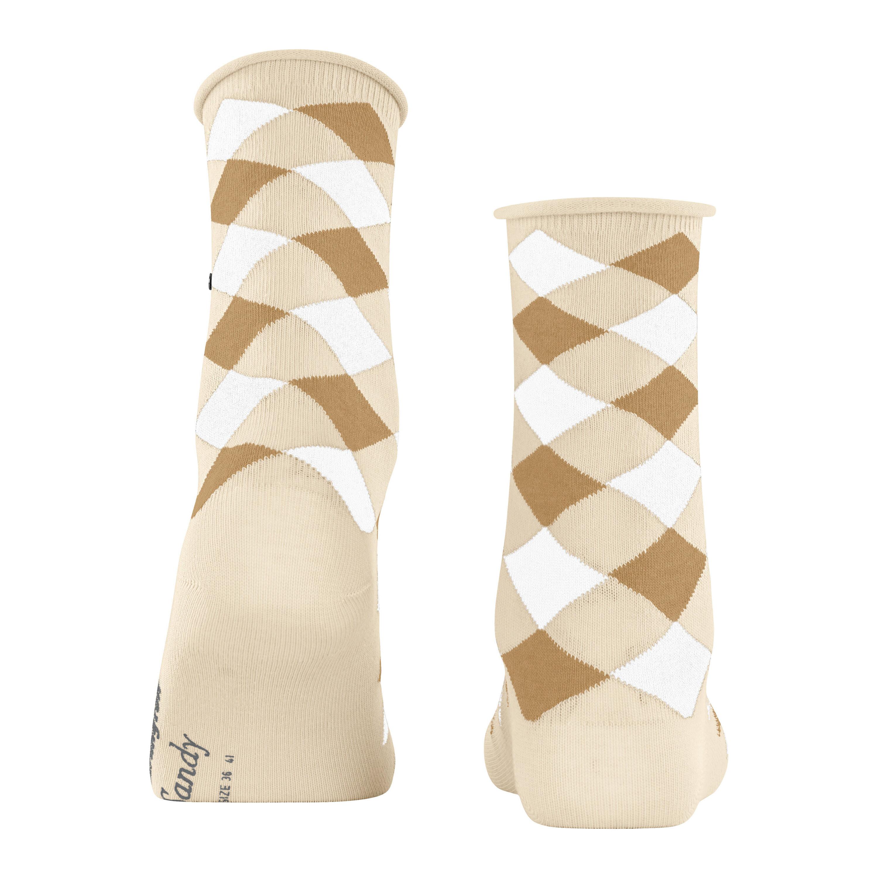 Burlington Sandy Rautenmuster Socken  