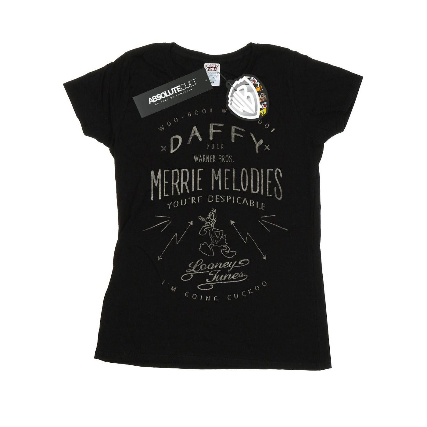 Image of Daffy Duck Despicable Tshirt Damen Schwarz M
