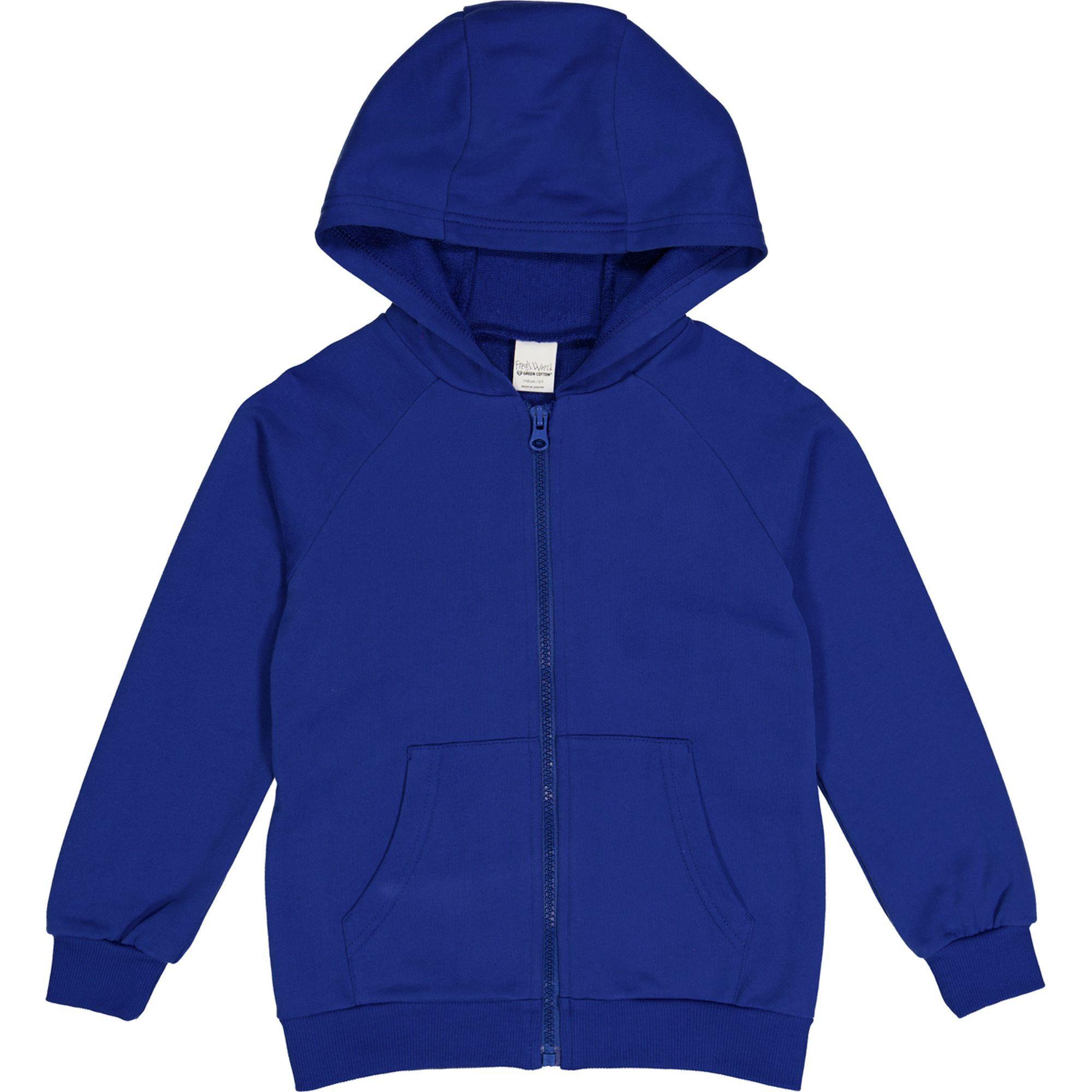 Image of Sweatjacke Unisex Blau 128