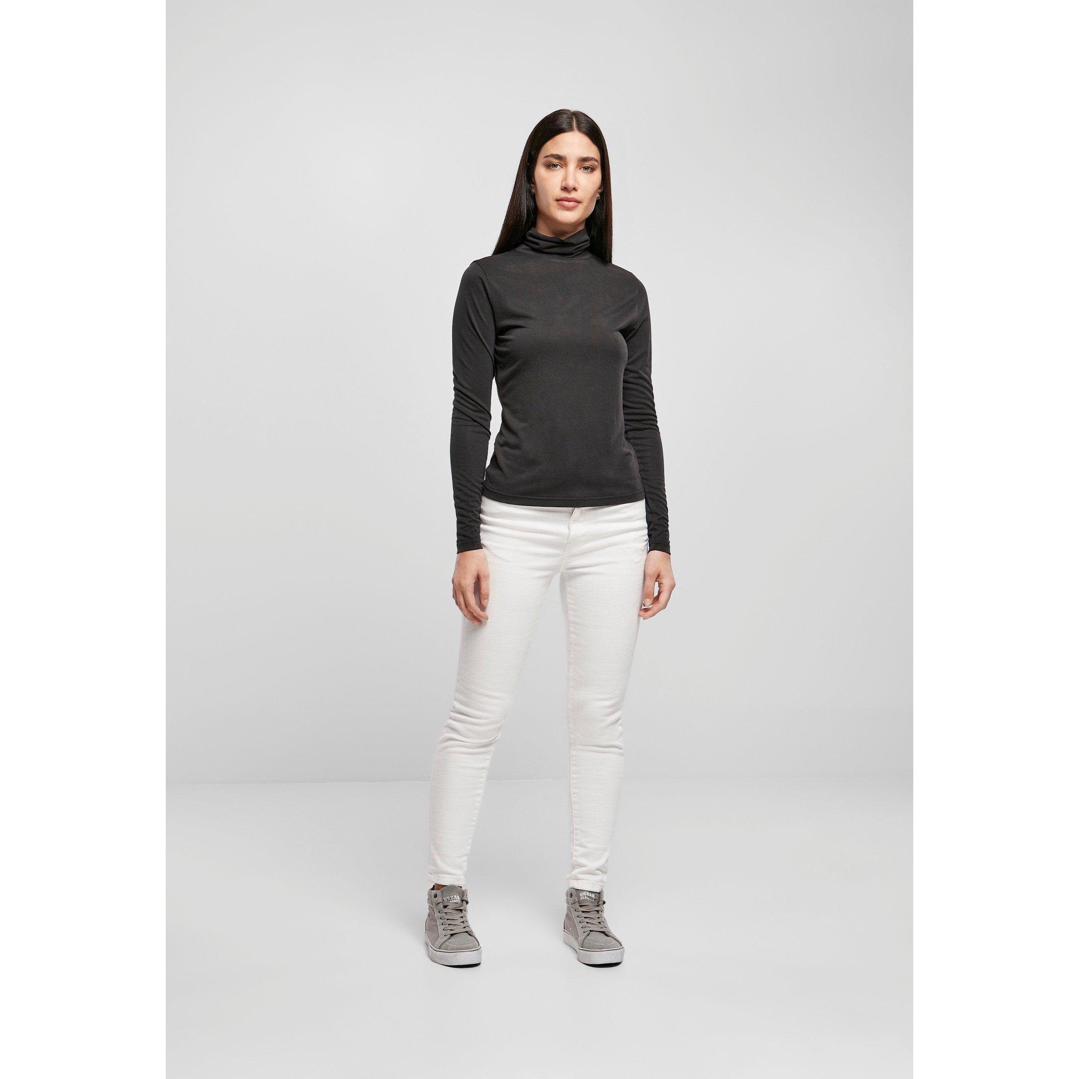 Image of Rollkragenpullover Mit Langen Ärmeln, Frau Modal Unisex XXL