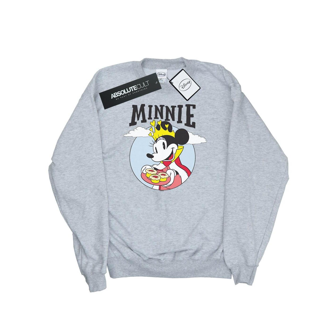 Image of Minnie Mouse Queen Sweatshirt Jungen Grau 128